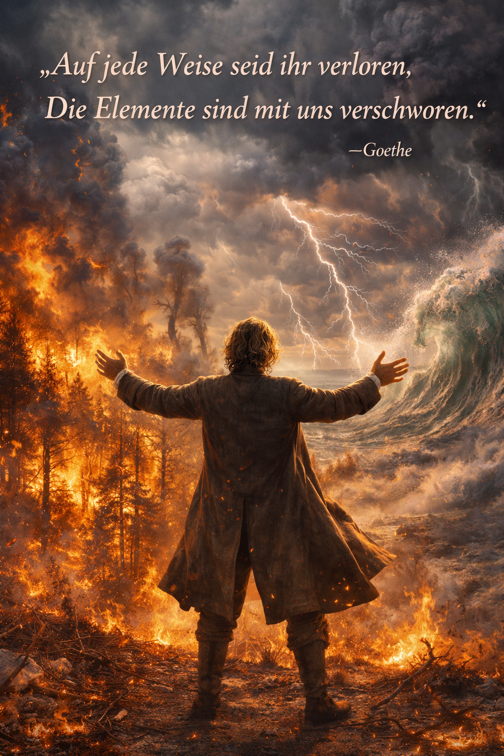 Veranstaltungsbild zum Vortrag „Goethe als Vordenker der Klimakatastrophe“